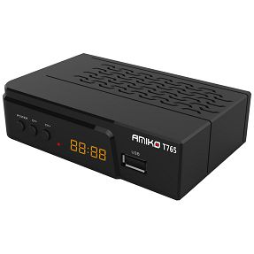 Amiko Prijemnik zemaljski, DVB-T2, H.265, Media Player,USB - T765