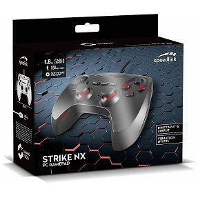 Gamepad SPEEDLINK Strike NX, žičani, za PC/PS3, crni 