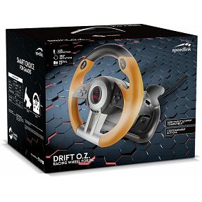 Volan SPEEDLINK Drift O.Z., za PC, crno - narančasti