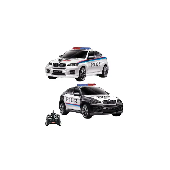 Auto na daljinsko upravljanje KAZOO 866-2404P, BMW X6, policijski, 1:24, više boja