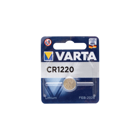 home CR1220 Varta 3V battery, Lithium - VARTA CR1220