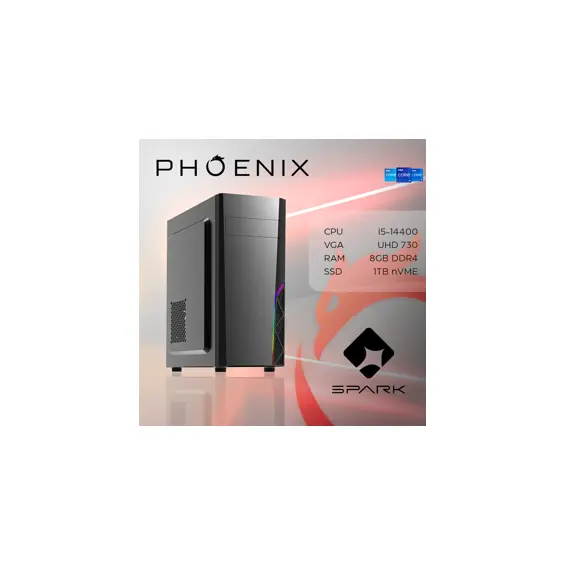 Računalo Phoenix SPARK Y-232 Intel i5 14400/16GB DDR4/NVME SSD 1TB/500W